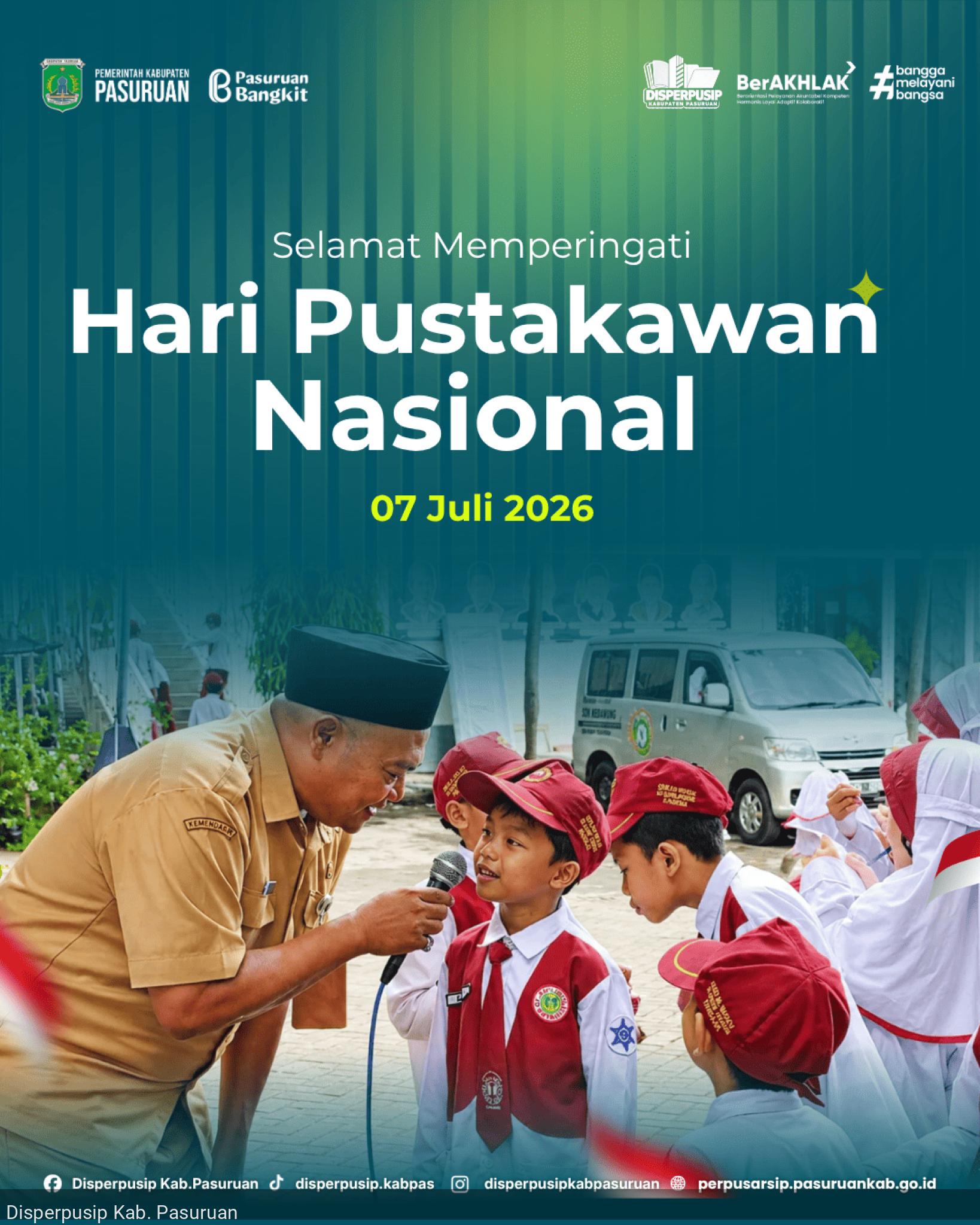 Selamat Hari Pustakawan Nasional 2026