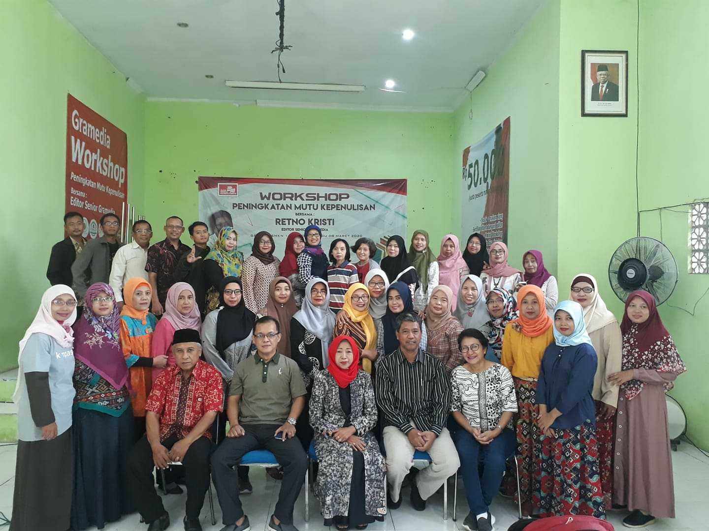 Bersama Pengiat Penulis Kabupaten Pasuruan