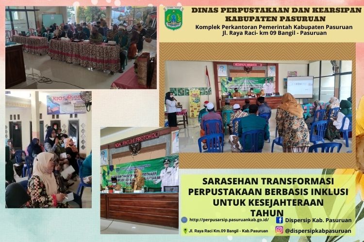 KEGIATAN SARASEHAN PERPUSTAKAAN BERBASIS INKLUSI